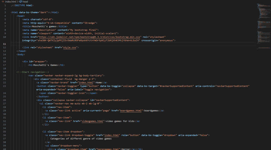 Bootstrap final